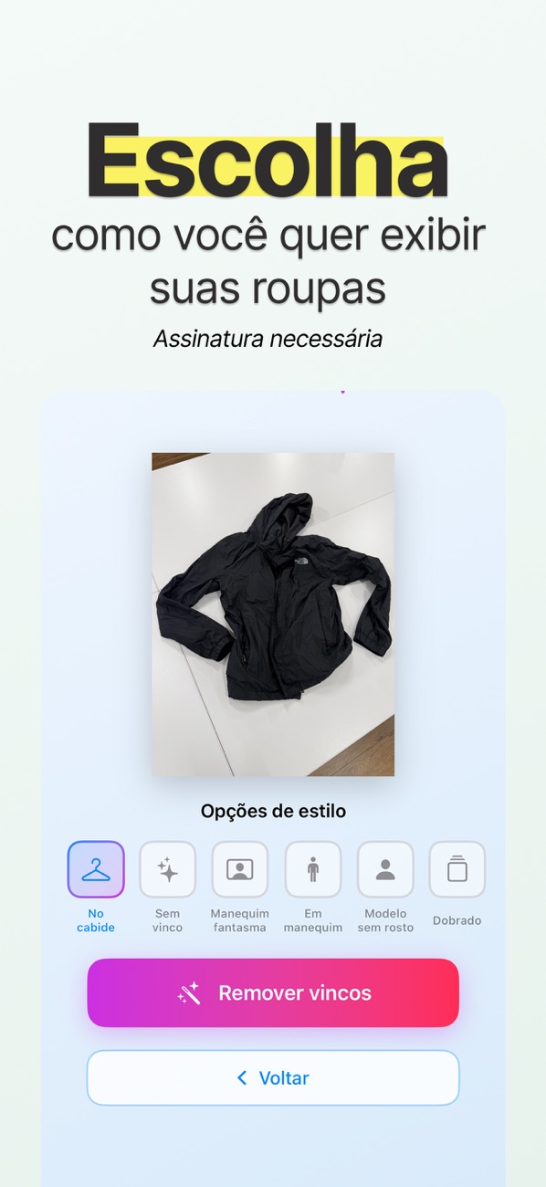 Clothing Studio: Unwrinkle AI screenshot 2