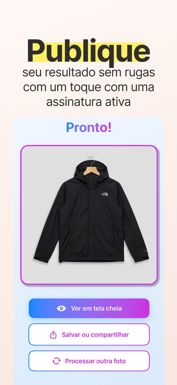Clothing Studio: Unwrinkle AI screenshot 3